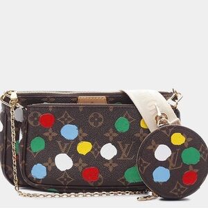 Louis Vuitton Multicolor Monogram Canvas Pochette Accessoires & Round Coin Pouch